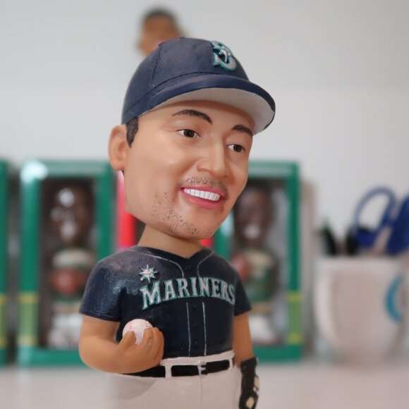 Kazuhiro Sasaki2001 Hand Painted Bobble Head Seattle Mariners MLB NO BOX - Picture 10 of 11